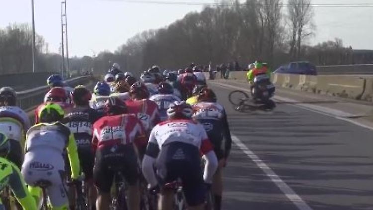 Folgenschwerer Unfall bei der Belgien-Rundfahrt.