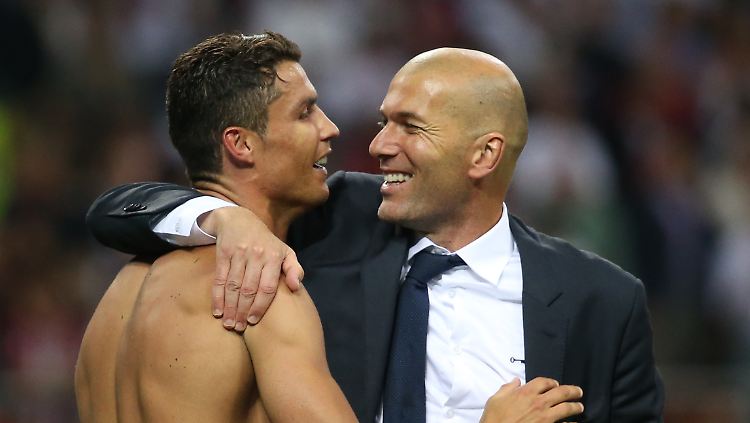 Der Star-Spieler Ronaldo und der Star-Trainer Zidane hatten anschließend nur Nettes übereinander zu sagen.
