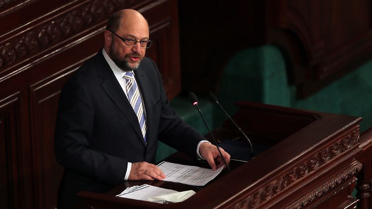EU-Parlamentspräsident Martin Schulz gäbe einer ARD-Umfrage zufolge für 26 Prozent der Deutschen einen guten Kanzlerkandidaten ab.