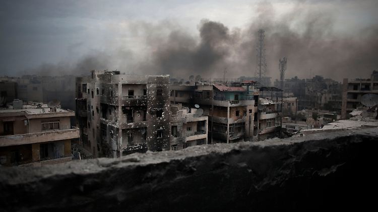Aleppo liegt längst in Schutt und Asche.