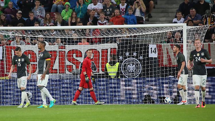 Schwacher Auftritt: Trotz früher Führung unterlag die DFB-Elf gegen die Slowakei.