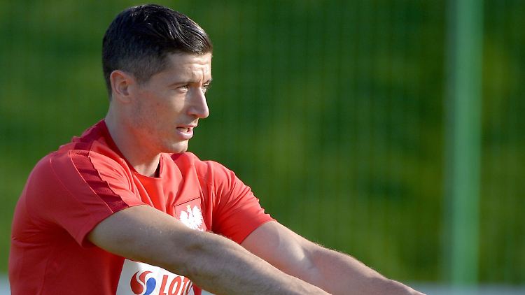 Bayerns Stürmerstar Lewandowski trifft bei der Em auf etliche Kollegen.