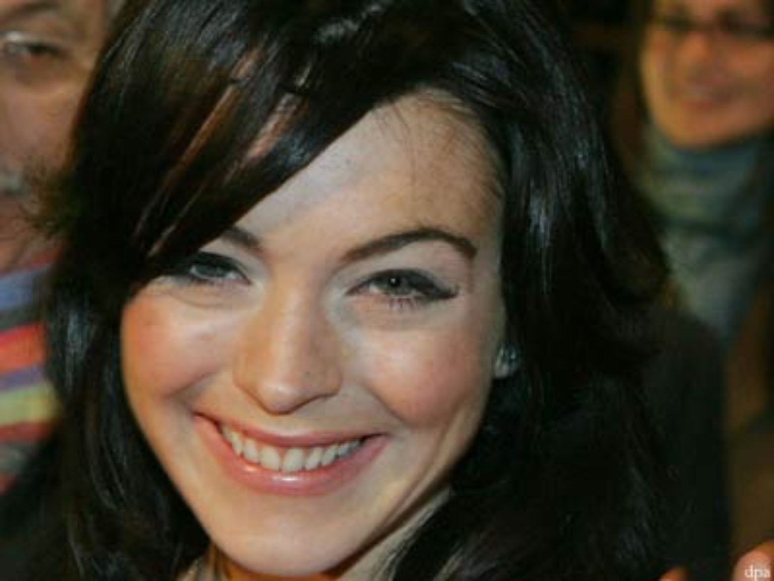 So schön strahlt Lindsay Lohan auf den Presseterminen und roten Teppichen.