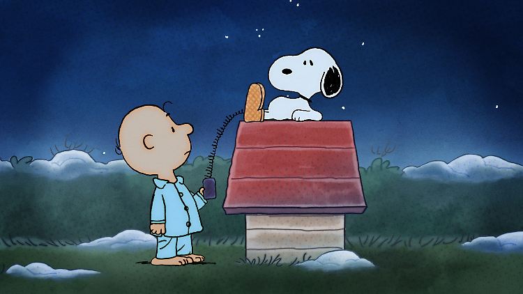Als wäre die Zeit stehengeblieben: Charlie Brown und Snoopy.