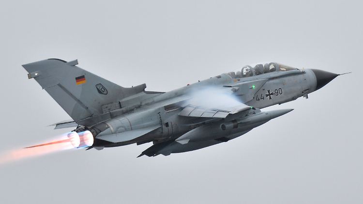 Ein Bundeswehr-Aufklärungsflugzeug vom Typ Tornado.