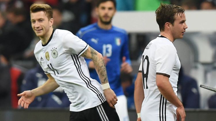 Nun doch kein gemeinsames Turnier: Marco Reus und Mario Götze.