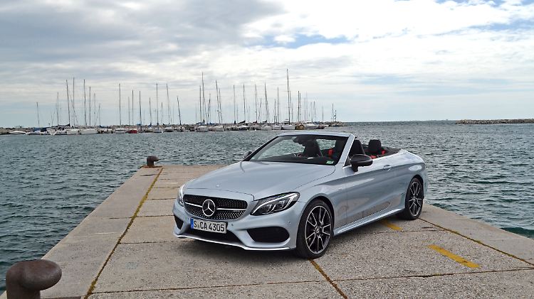Der nächste Sonnenanbeter von Mercedes fährt vor: Das C-Klasse Cabrio füllt auch die letzte Lücke im Portfolio der Stuttgarter.