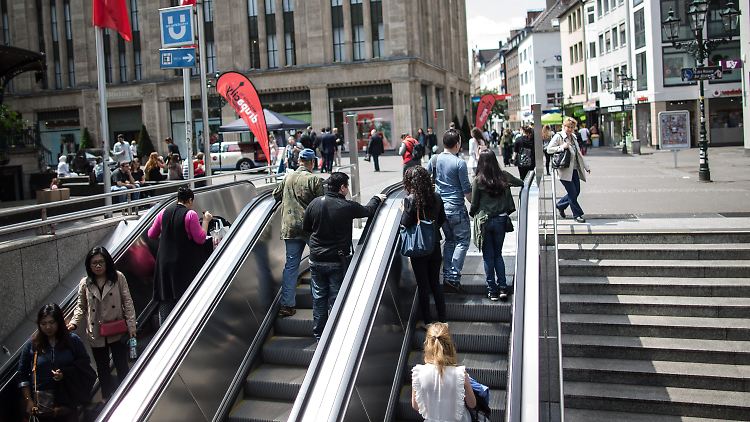 Das tägliche Fahrgastaufkommen in der U-Bahn-Station dürfte im sechsstelligen Bereich liegen.