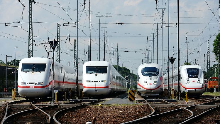 Die vier Generationen des ICE