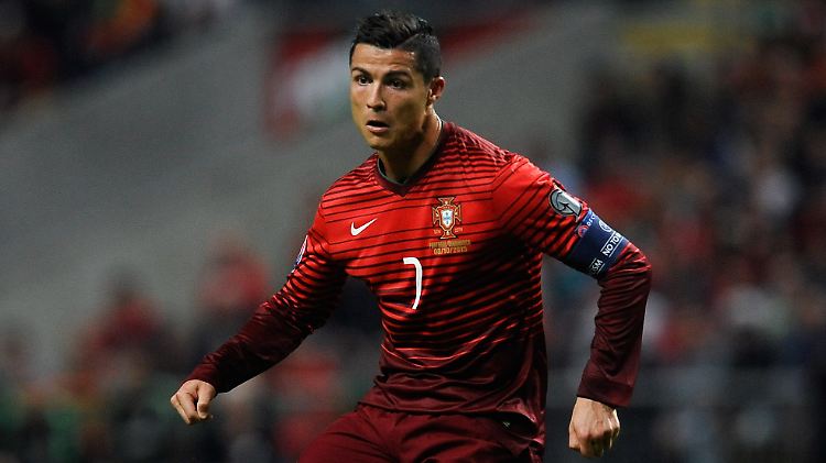 Kicken kann er ja; Cristiano Ronaldo.