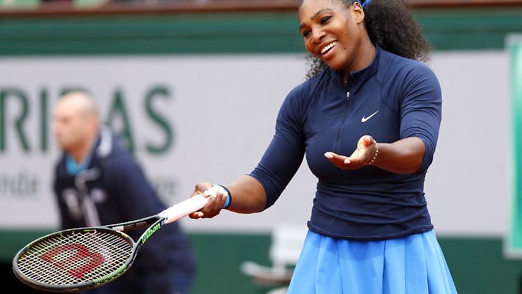Serena Williams hadert mit sich selbst: Gegen Kiki Bertens unterlaufen der US-Amerikaner ungewöhnlich viele Fehler.
