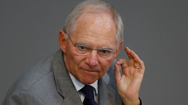 Führt das Finanzministerium: Wolfgang Schäuble.