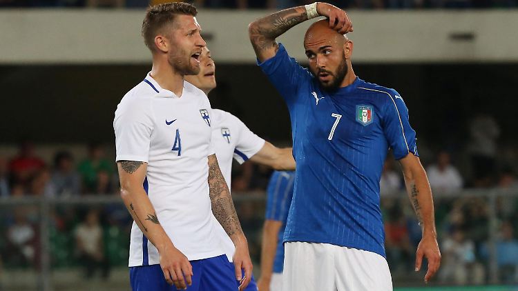 Bei Simone Zaza und den Italienern hakt es noch.