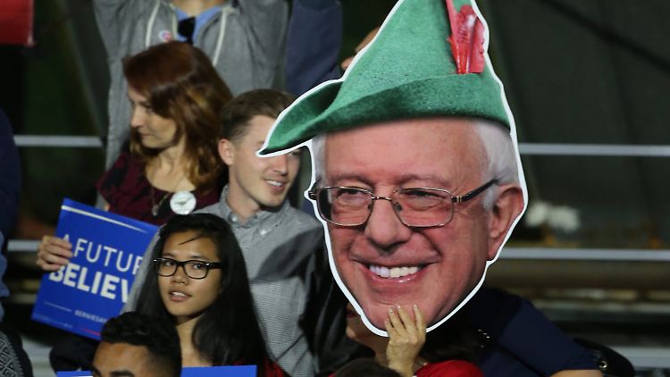Für seine Anhänger ist Sanders ein moderner Robin Hood.