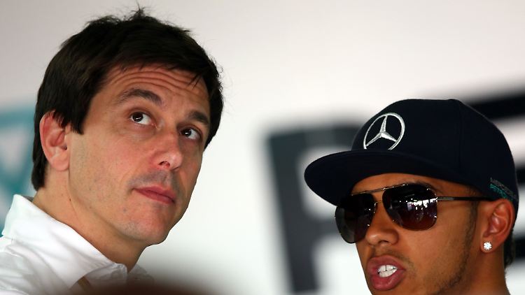 Toto Wolff und Lewis Hamilton