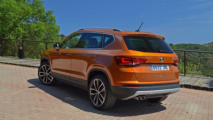Als SUV weisen den Seat Ateca nicht nur Unterfahrschutz und Verplankungen aus.