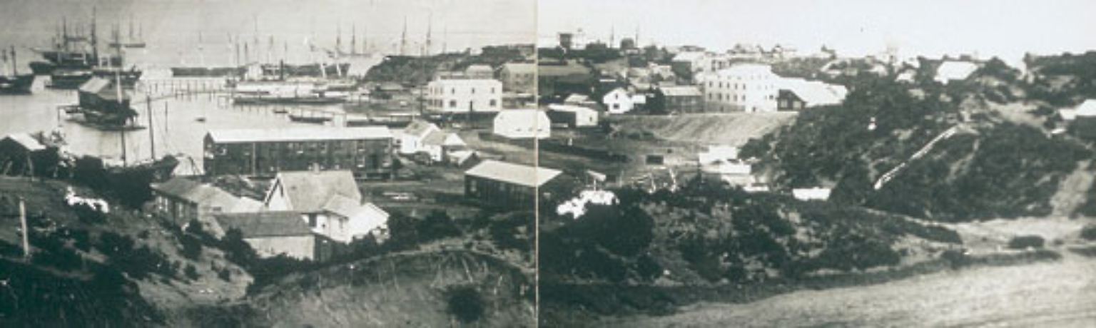 Die US-amerikanische Hafenstadt San Francisco war bis zum 18. April 1906 mit 400.000 Einwohnern die größte Stadt westlich des Mississippi.