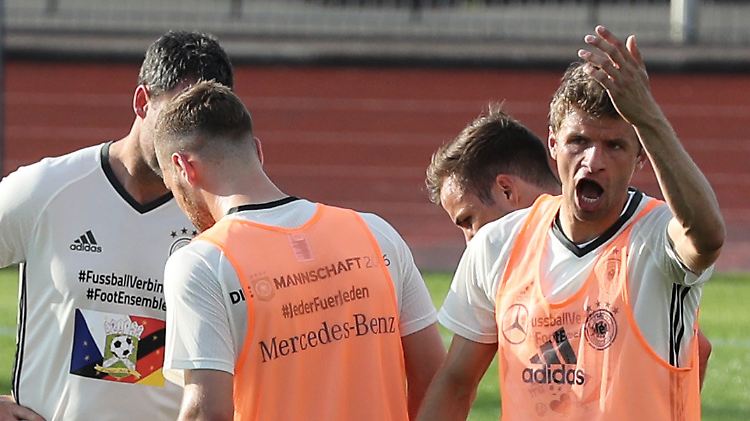 Thomas "Maniac" Müller in Aktion.