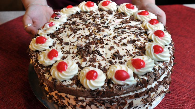 So könnte sie ausgesehen haben, die Schwarzwälder-Kirschtorte.
