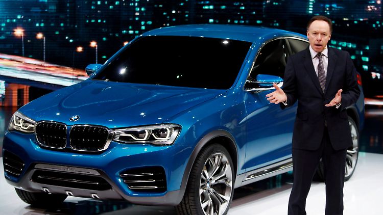 BMW-Vertriebschef Ian Robertson weiß, dass sich vor allem SUV-Modelle wie der X4 gut verkaufen.