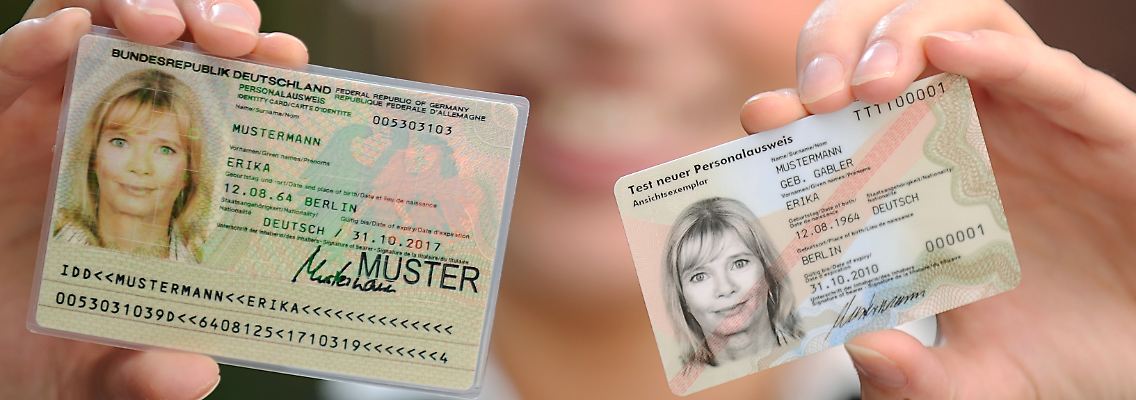 Der neue Peronalausweis kommt im Scheckkartenformat daher.