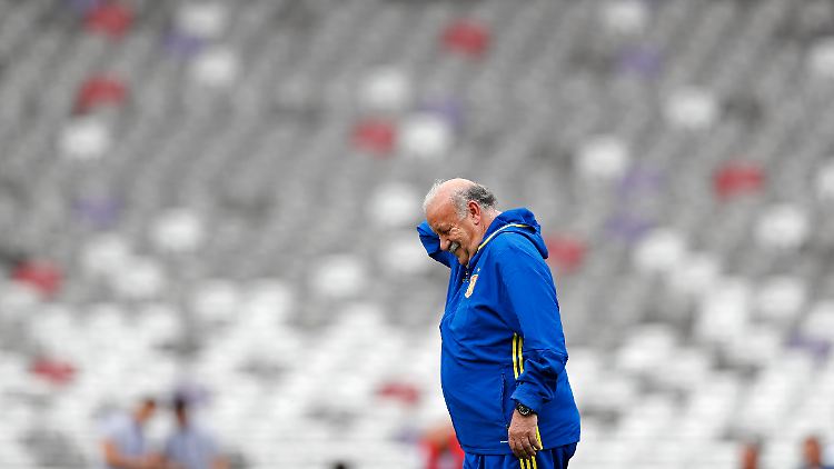 Spaniens Trainer Del Bosque: Titel ist "das Ziel, aber keine Verpflichtung".