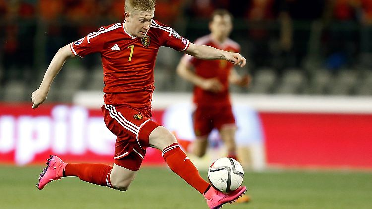Kevin de Bruyne, ein Fixpunkt der "Diables Rouges"