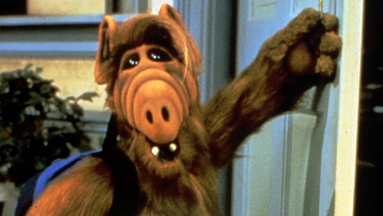 Michu Meszaros steckte im Ganzkörperkostüm von Alf.