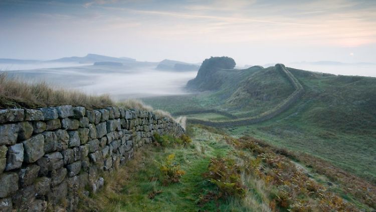 Mit oder ohne EU: Großbritannien in all seiner Schönheit am Hadrianswall, einer Errungenschaft der römischen Besatzungszeit.
