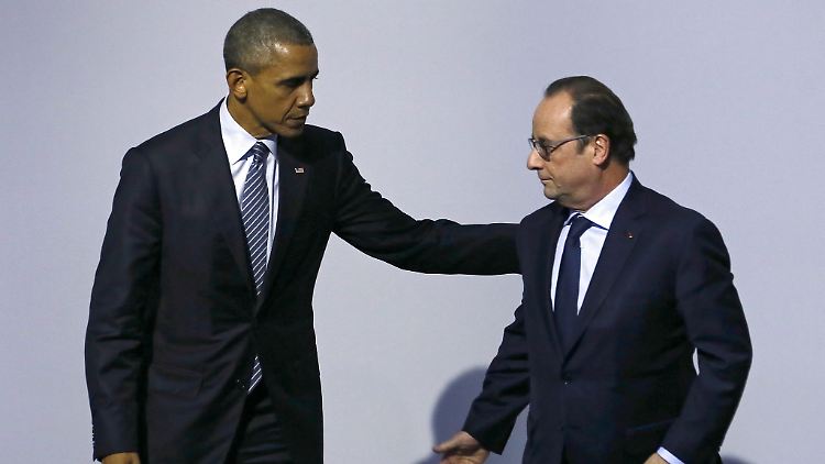 Obama und Hollande bei einem gemeinsamen Treffen 2015. In der Nacht zu Mittwoch haben sie sich telefonisch besprochen.
