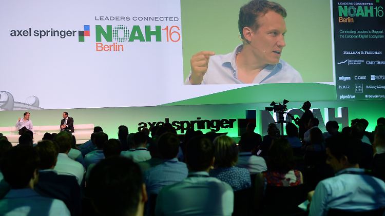 Auch Rocket-Internet-Chef Oliver Samwer sprach auf der Noah-Konferenz.