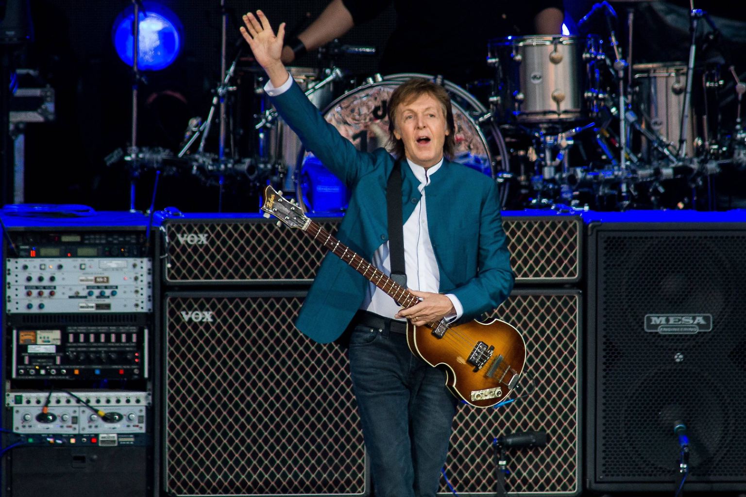 Hallo Berlin! Eigentlich hat Paul McCartney gerade erst ...