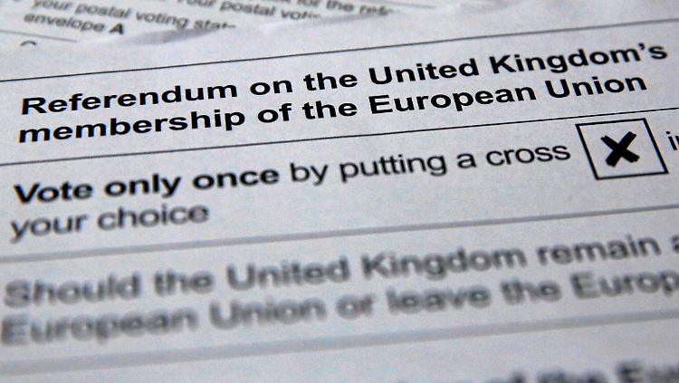 Laut Umfragen liegen die Brexit-Befürworter vorne.