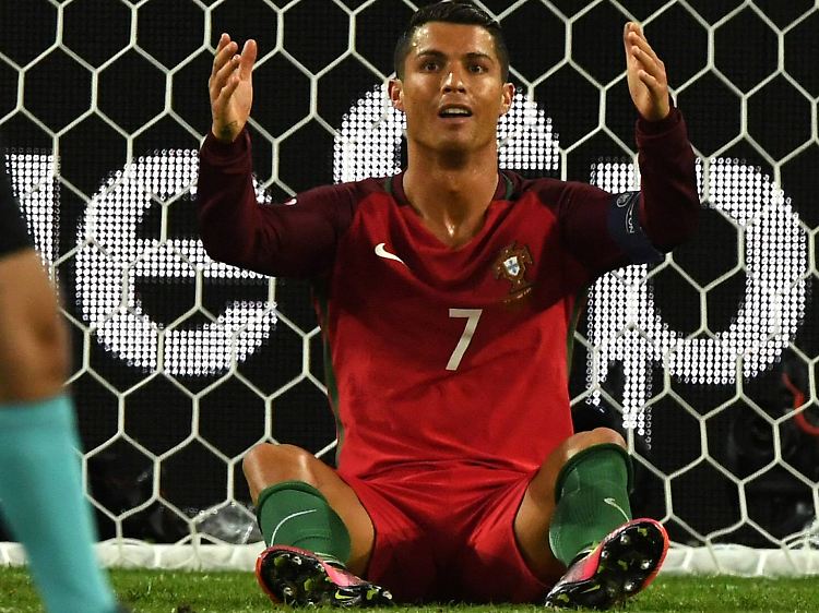 Cristiano Ronaldo benahm sich nach dem Spiel gegen Island bockig wie ein Fünfjähriger.