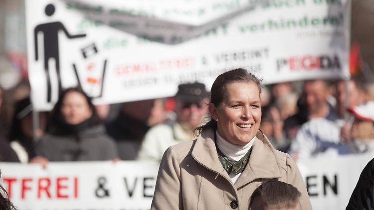 Tanja Festerling war einst eine der bekanntesten Stimmen Pegidas.