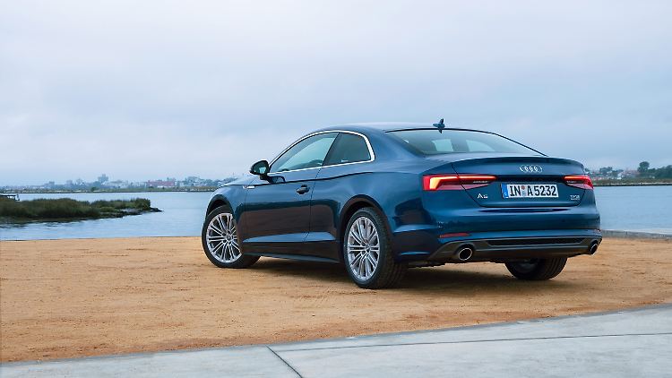 Mit größerem Radstand und kurzen Überhängen soll die Sportlichkeit des Audi A5 noch mehr betont werden.
