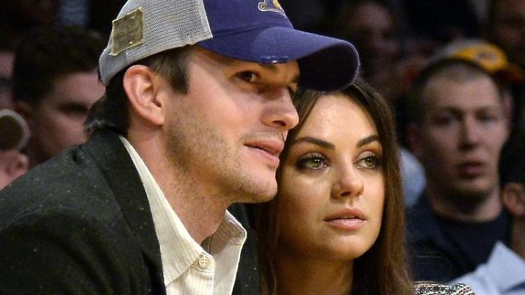 Ashton Kutcher und Mila Kunis freuen sich auf Nachwuchs. Foto: Michael Nelson