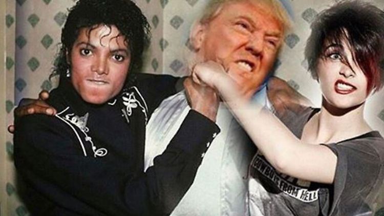 Was wohl Michael Jackson von dieser Collage gehalten hätte?