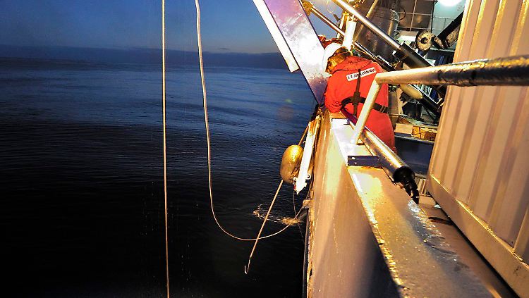 An Bord des Spezialschiffes "John Lethbridge" kam auch ein Suchroboter zum Einsatz.