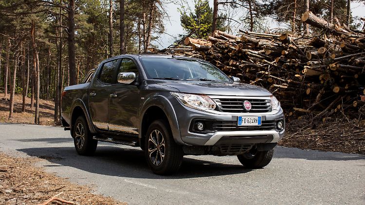 Einen Designpreis wird wohl auch der Fiat Fullback nicht gewinnen, aber vielleicht den des besten Arbeiters.