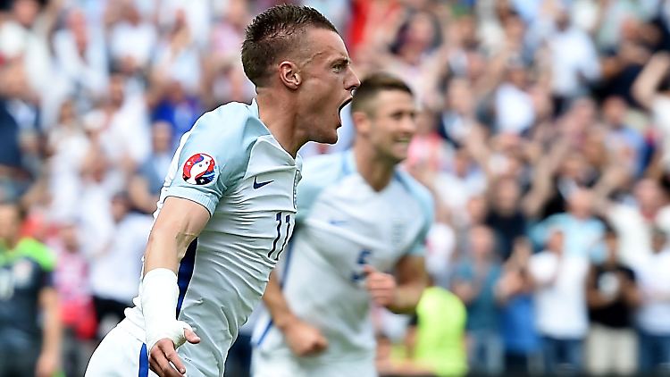 Mit seinem Ausgleichstreffer setzte Jamie Vardy einen weiteren Höhepunkt in seinem persönlichen Fußball-Märchen.
