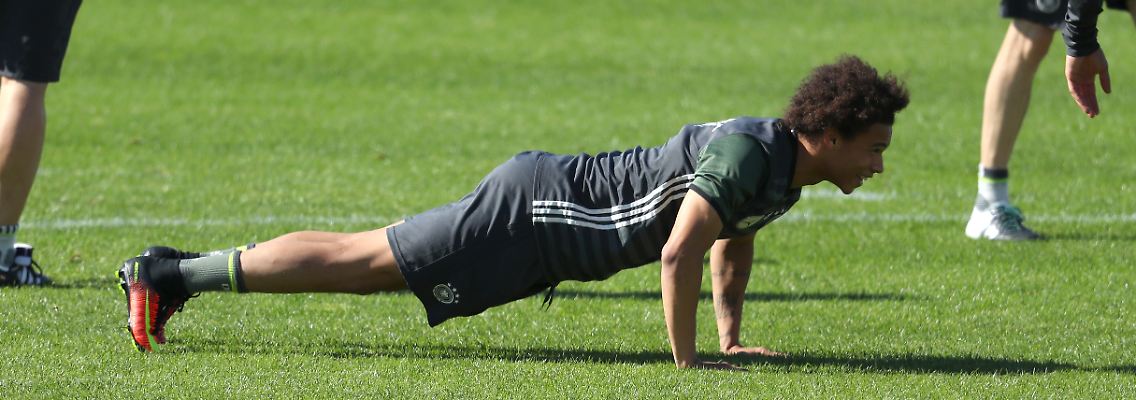 Egal, wo Sané in der kommenden Saison landet: Er steht voll im Saft.