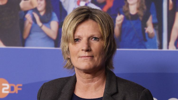 Fußballkommentatorin Claudia Neumann.