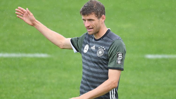 Weiterhin ohne Tor bei der Fußball-EM: DFB-Stürmer Thomas Müller.