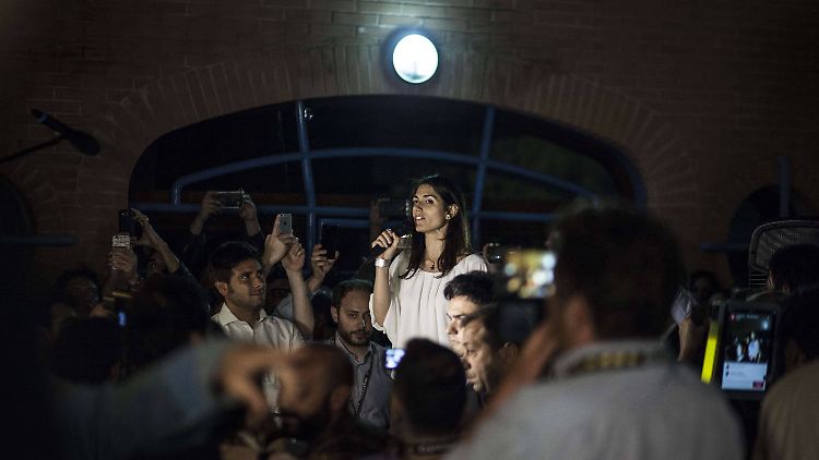 Roms neue Bürgermeisterin Virginia Raggi.
