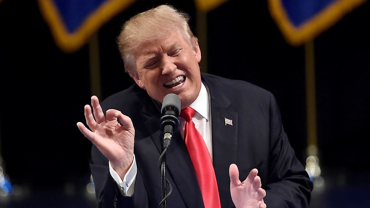 "Wir müssen den gesunden Menschenverstand anwenden", sagt Donald Trump.