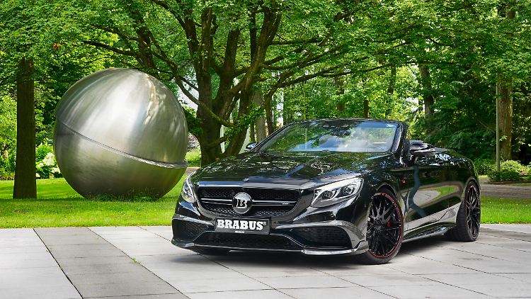 Kein Cabrio soll im Augenblick schneller fahren als der Brabus 850 6.0 Biturbo.