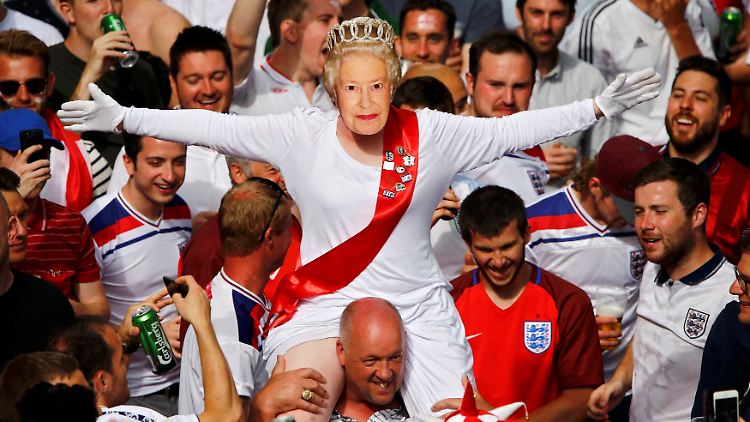 Die Briten lieben ihre Queen.