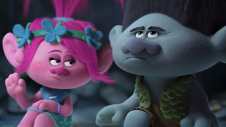 Im Animationsfilm "Trolls" spricht Lena Meyer-Landrut Prinzessin Poppy (l.).