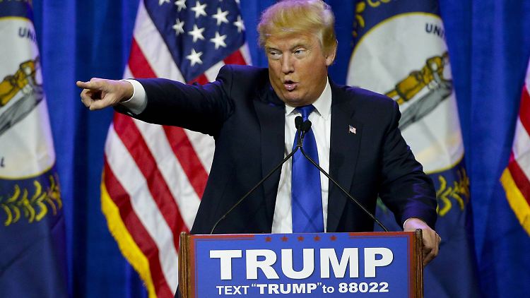 Will er seinen Wahlkampf selbst bezahlen? Und was will er überhaupt? Donald Trump verwirrt potenzielle Spender. 